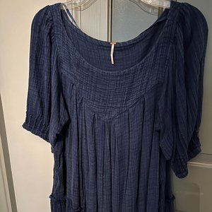 Free People Gauze Dress/Tunic -Large